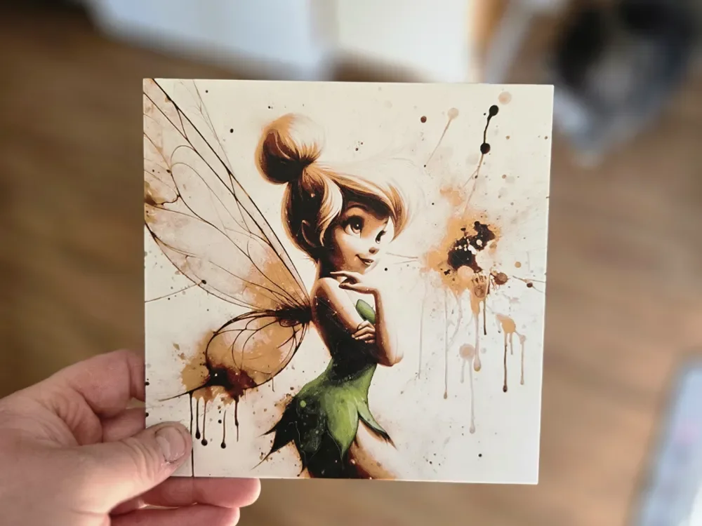 Graffiti Tinkerbell Hueforge by 3Ree Printing HueForge model: Graffiti Tinkerbell Hueforge by 3Ree Printing
