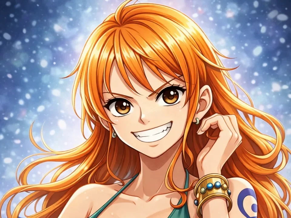 Nami - One Piece - Hueforge portrait by Hueforge Maker HueForge model: Nami - One Piece - Hueforge portrait by Hueforge Maker