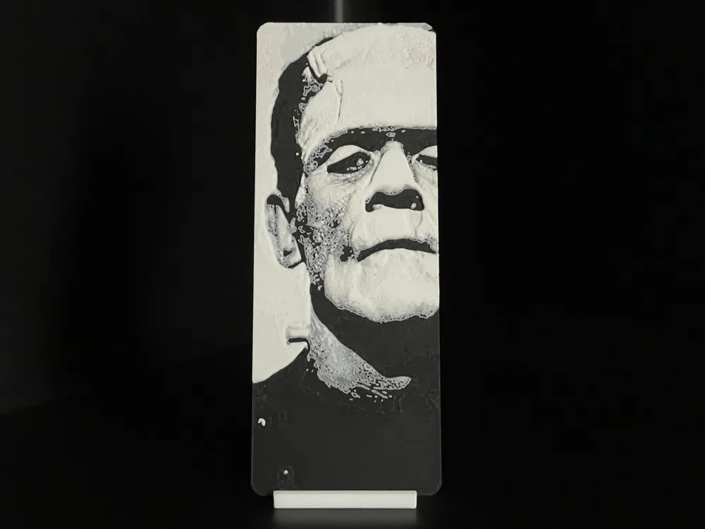Frankenstein Hueforge Bookmark Frankenstein Hueforge Bookmark