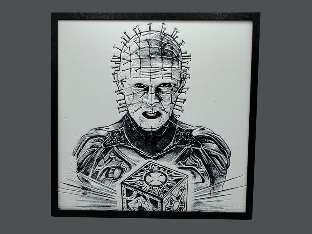 Pinhead by Canadian Gamer HueForge model: Pinhead by Canadian Gamer