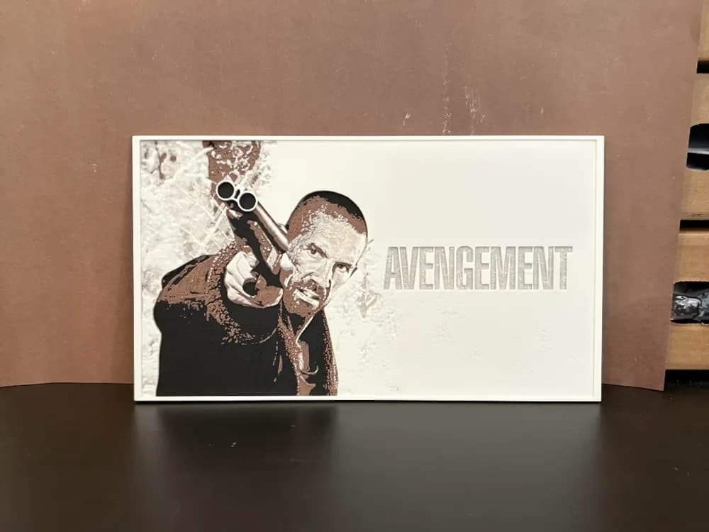 Avengement Hueforge by Estiv HueForge model: Avengement Hueforge by Estiv