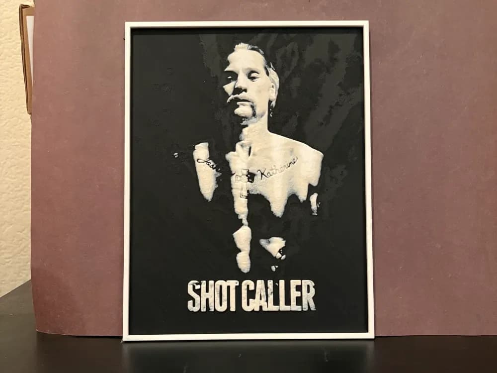 Shot Caller Hueforge by Estiv HueForge model: Shot Caller Hueforge by Estiv