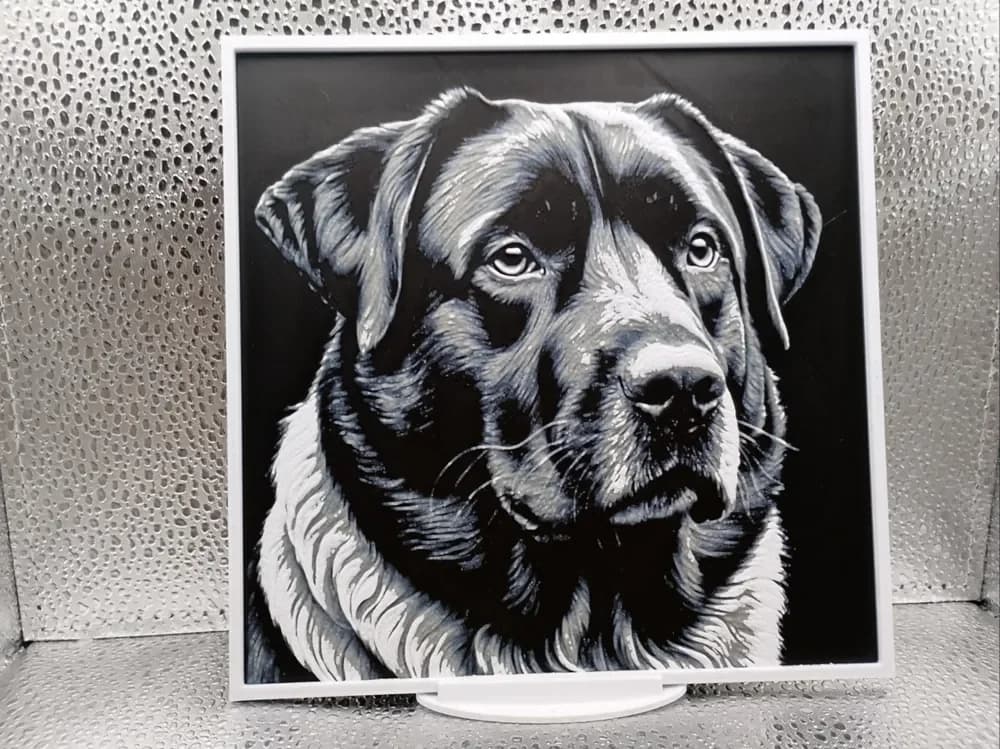 Anatolian Shepherd Dog hueforge by Borishotch Industries HueForge model: Anatolian Shepherd Dog hueforge by Borishotch Industries