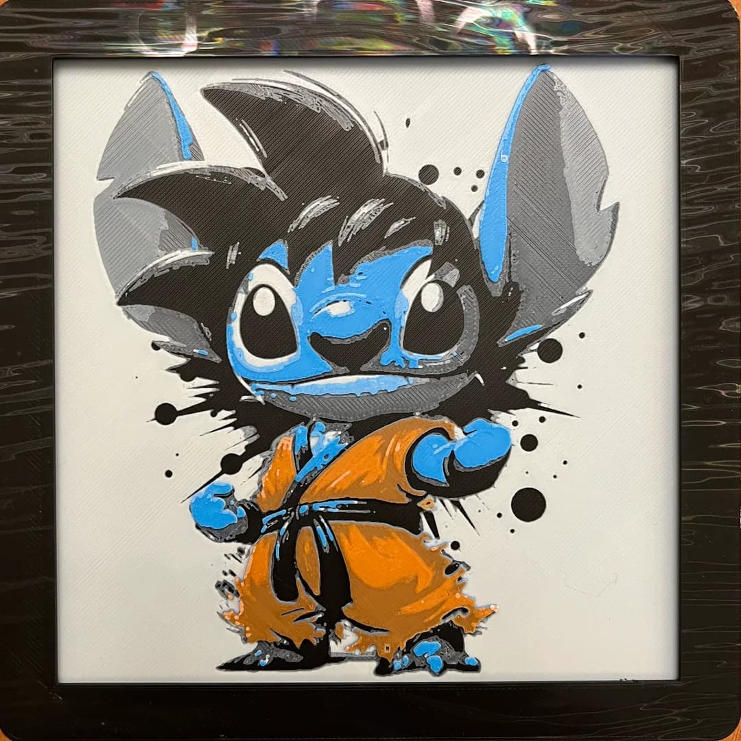 Stitch Dressed as Goku Stitch Dressed as Goku