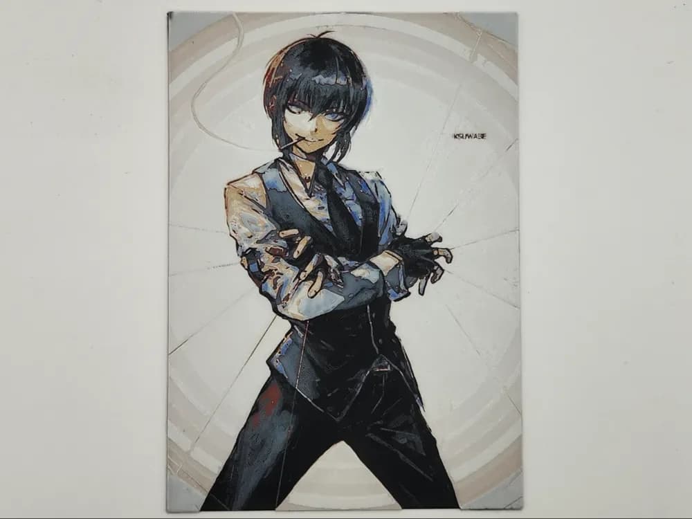 Walter C. Dornez young from hellsing - hueforge by Altf4-Formation HueForge model: Walter C. Dornez young from hellsing - hueforge by Altf4-Formation