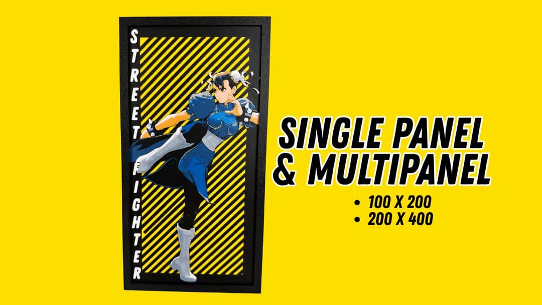 Chun Li - Street Fighter Hueforge by Canadian Gamer HueForge model: Chun Li - Street Fighter Hueforge by Canadian Gamer