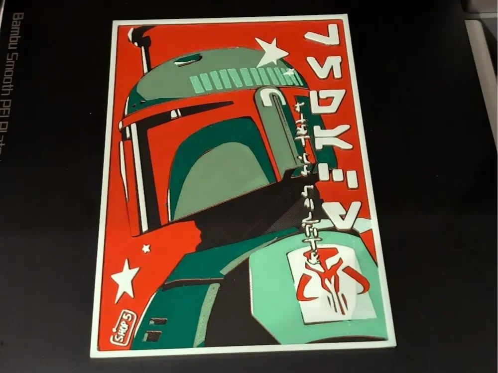 Boba Fett Hueforge Boba Fett Hueforge