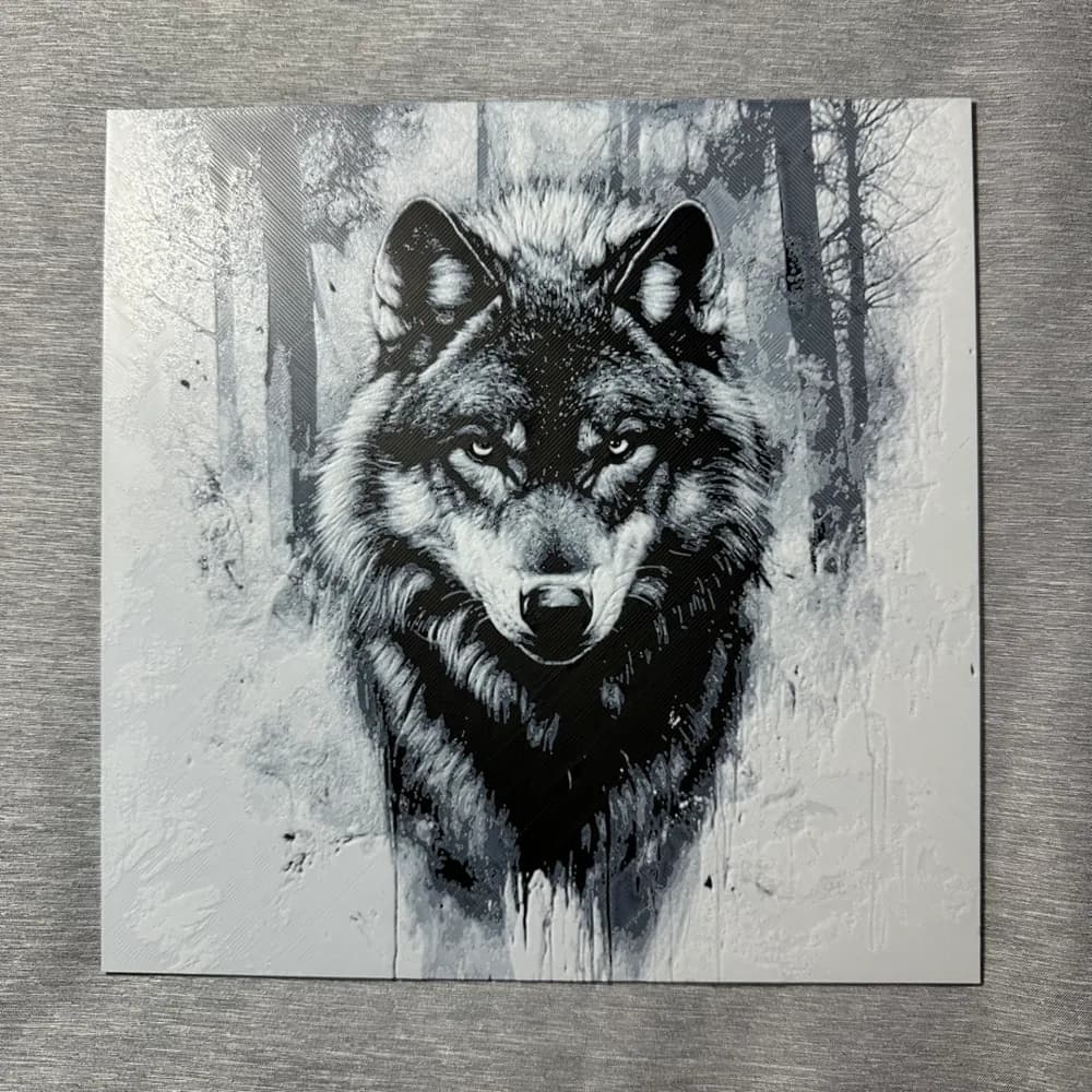 Wolf Hueforge by Hey Ben HueForge model: Wolf Hueforge by Hey Ben