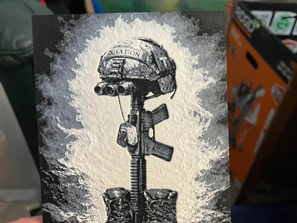 Salvation Hueforge by Advancedtechworldwide HueForge model: Salvation Hueforge by Advancedtechworldwide