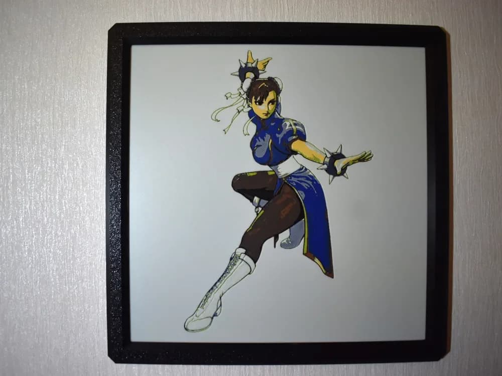 HueForge model: Chun li Hueforge by Chris B
