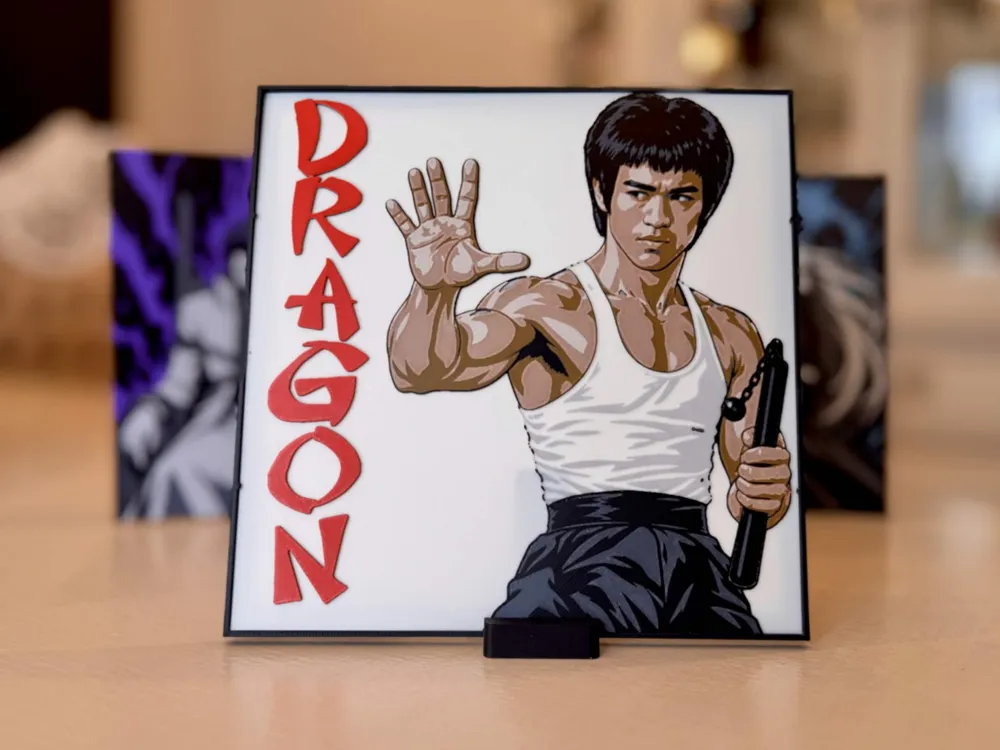 Bruce Lee | HueForge Bruce Lee | HueForge