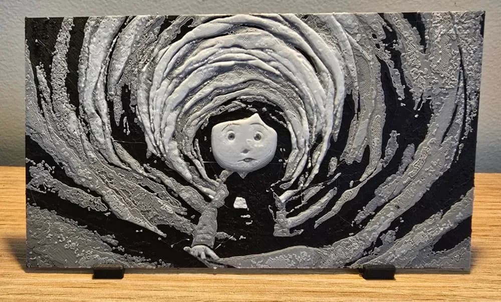 Hueforge - Caroline by FxD | Function-X-Design HueForge model: Hueforge - Caroline by FxD | Function-X-Design