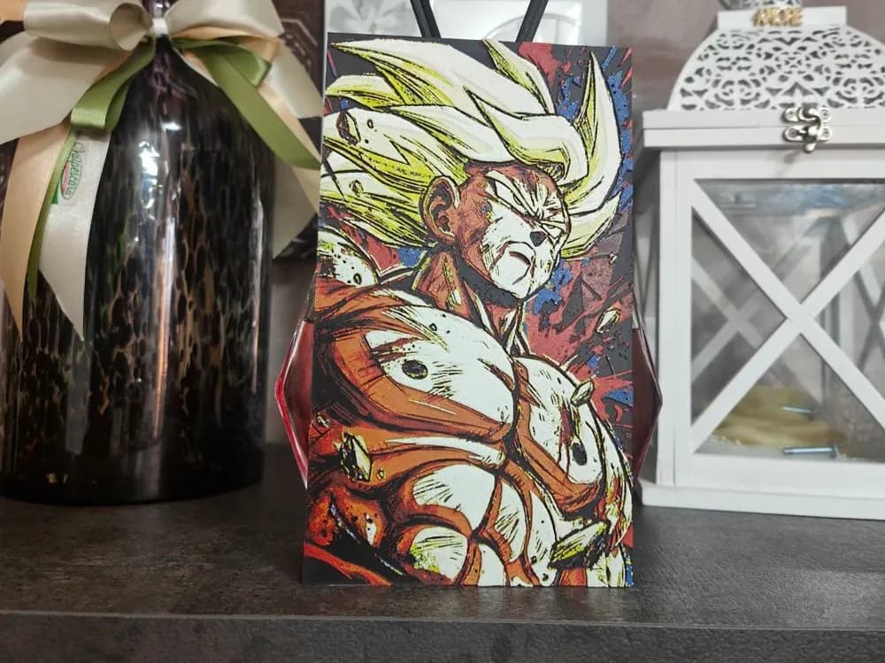 Goku Super Saiyan Art Hueforge Goku Super Saiyan Art Hueforge
