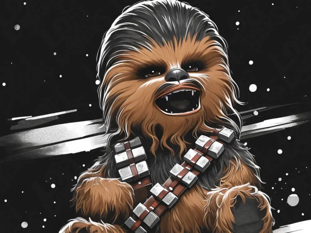 Chibi Chewbacca Hueforge by LoFi Layers HueForge model: Chibi Chewbacca Hueforge by LoFi Layers