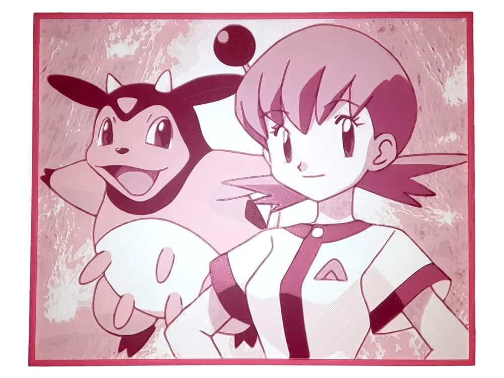 HueForge model: Whitney Miltank Pokemon Hueforge Johto Pink by Elsie Moonshadow