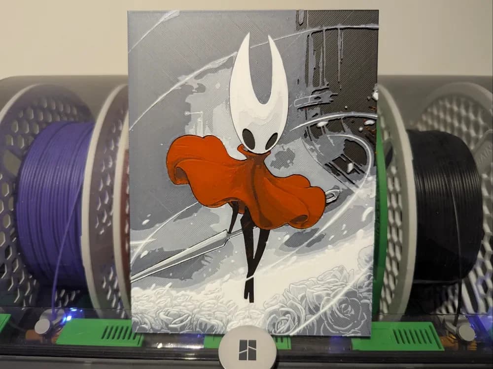 Hollow Knight: Silksong Hueforge by Razel HueForge model: Hollow Knight: Silksong Hueforge by Razel