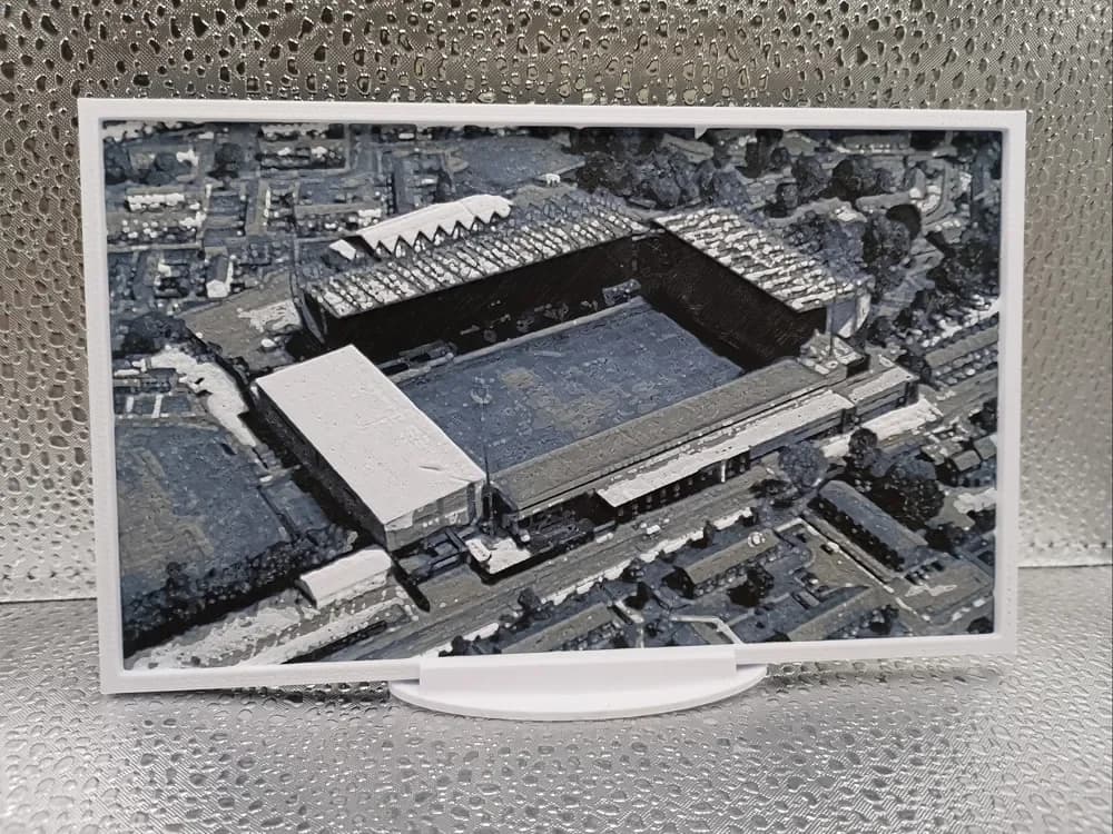 Burnley FC – Turf Moor – Hueforge by Borishotch Industries HueForge model: Burnley FC – Turf Moor – Hueforge by Borishotch Industries