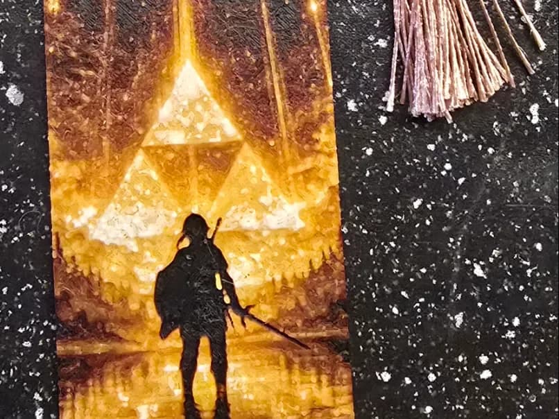 Zelda Bookmark by 3D-Mentiel HueForge model: Zelda Bookmark by 3D-Mentiel