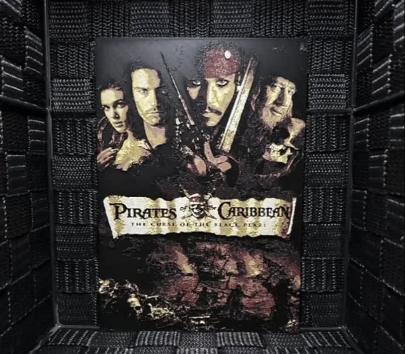 HueForge model: Hueforge Movie Poster -Pirate of the caribbean- by JoDau