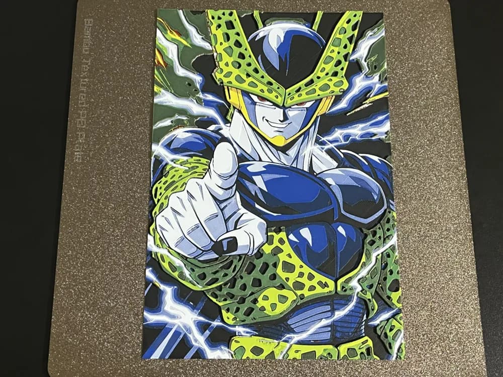 Cell Dragon Ball Hueforge by FantasyZ HueForge model: Cell Dragon Ball Hueforge by FantasyZ