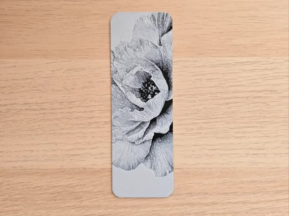 Flower 2 Bookmark by Atrus Design HueForge model: Flower 2 Bookmark by Atrus Design