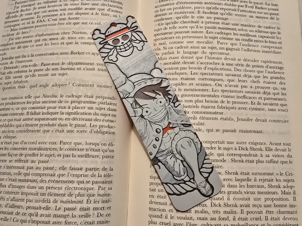 Bookmark Luffy One piece Bookmark Luffy One piece