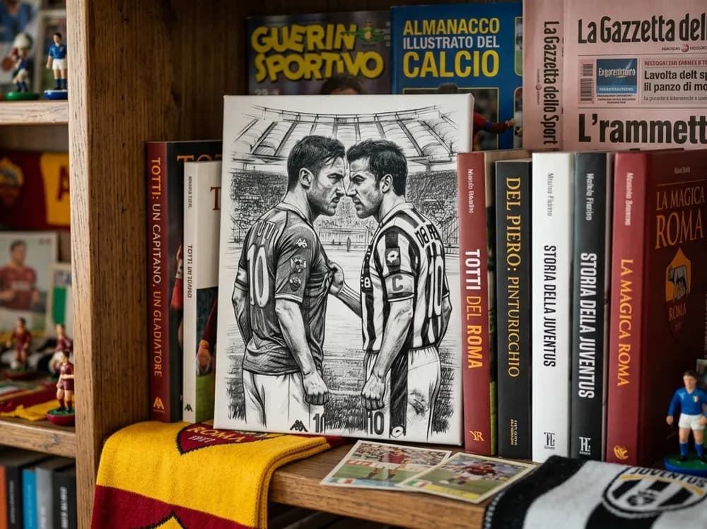 Totti VS Del Piero by keko HueForge model: Totti VS Del Piero by keko