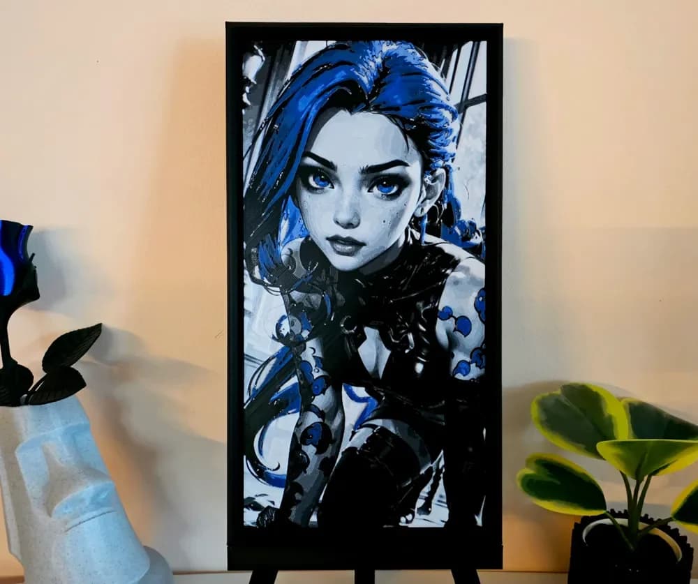 Jinx - League Of Legends / Arcane (HueForge) Jinx - League Of Legends / Arcane (HueForge)