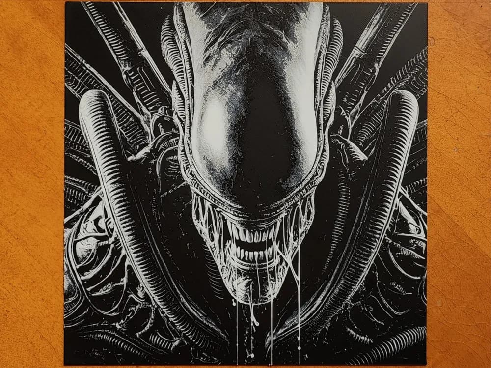 In Space, No One Can Hear You Scream - Xenomorph by Sarge HueForge model: In Space, No One Can Hear You Scream - Xenomorph by Sarge
