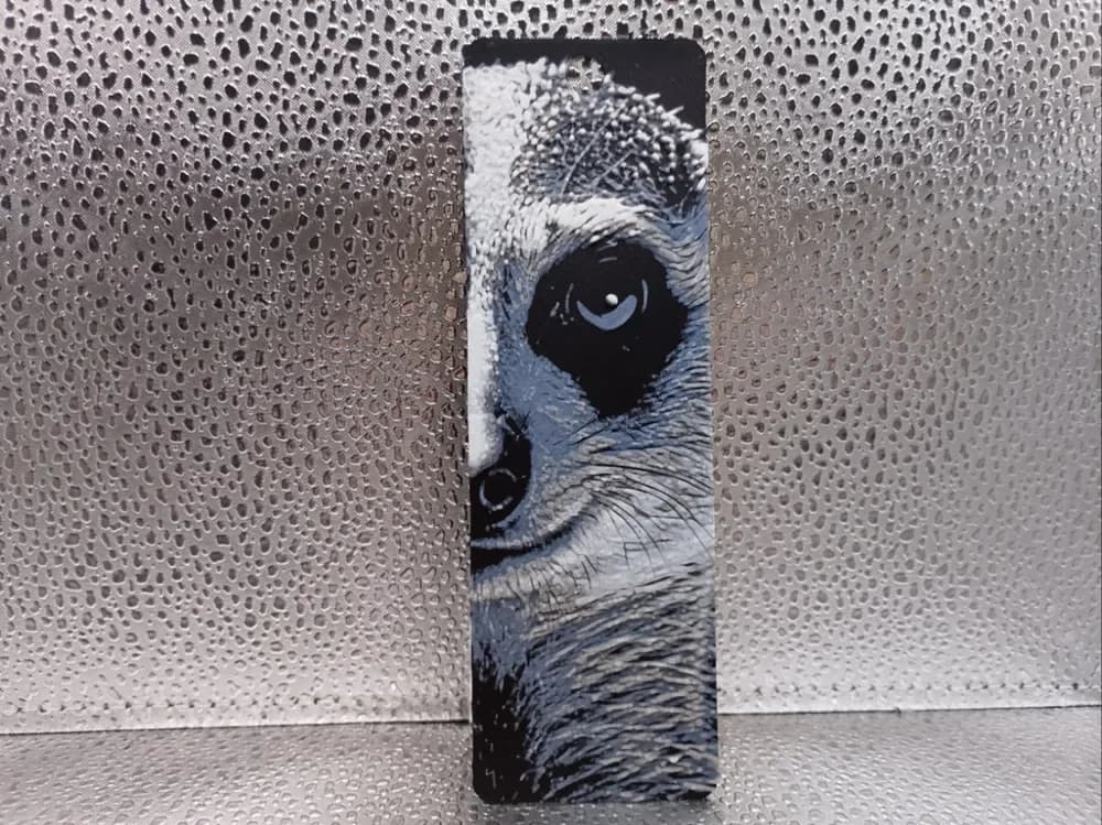 Meerkat Bookmark - Hueforge by Borishotch Industries HueForge model: Meerkat Bookmark - Hueforge by Borishotch Industries