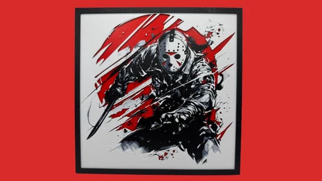 Jason - Friday the 13th Hueforge by Canadian Gamer HueForge model: Jason - Friday the 13th Hueforge by Canadian Gamer