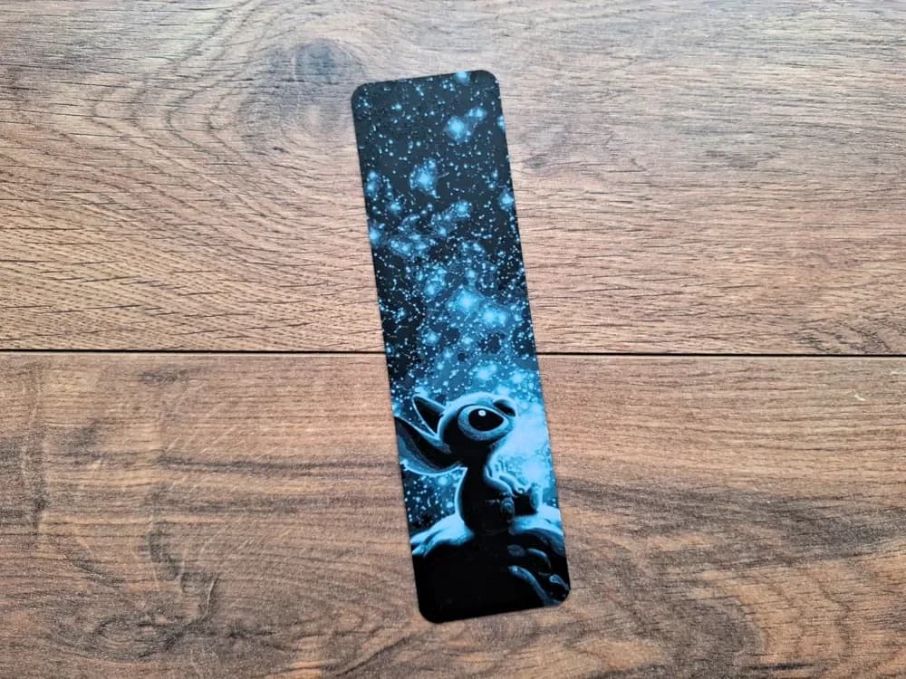 Stich and stars bookmark - hueforge by EternalDesigns3D HueForge model: Stich and stars bookmark - hueforge by EternalDesigns3D