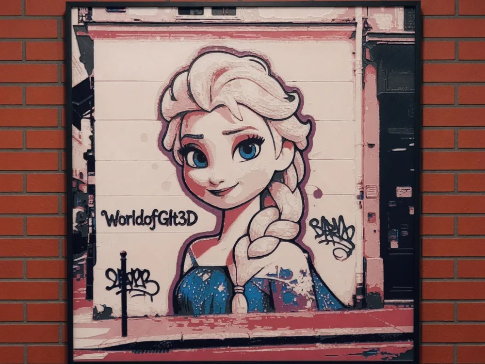 Street Art Elsa Street Art Elsa