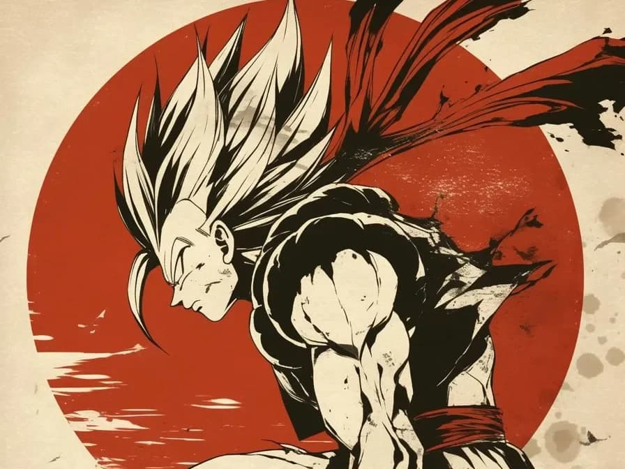 Gohan hueforge by LuisArnauth HueForge model: Gohan hueforge by LuisArnauth