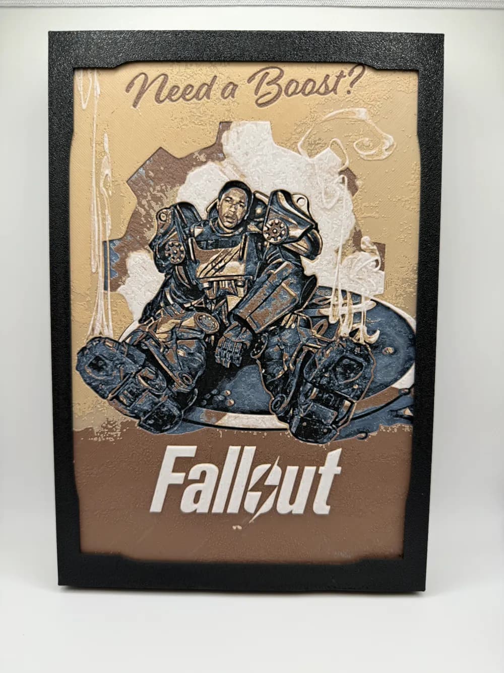 Fallout - Need a Boost? by Canadian Gamer HueForge model: Fallout - Need a Boost? by Canadian Gamer
