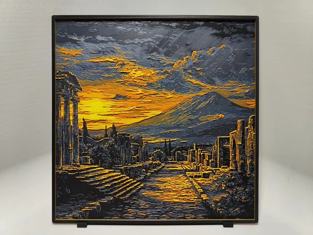 Pompeii Sunset - Hueforge Pompeii Sunset - Hueforge