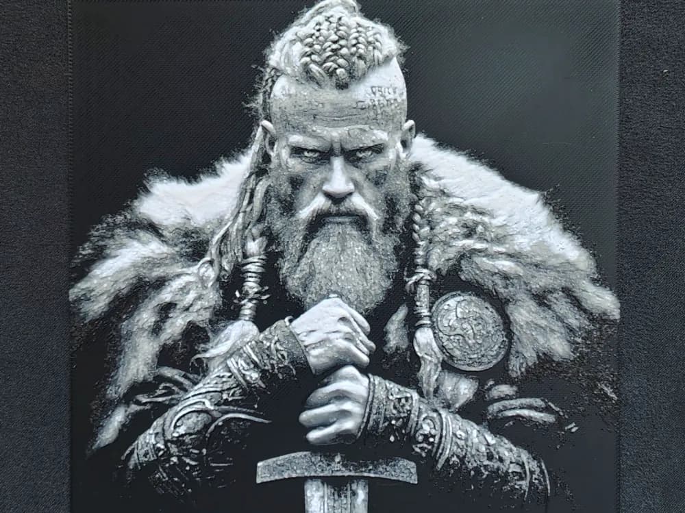 Viking V. HueForge by fD.667 HueForge model: Viking V. HueForge by fD.667