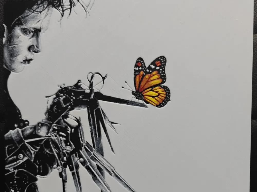 Edward Scissorhands by TheHueforgeLady HueForge model: Edward Scissorhands by TheHueforgeLady