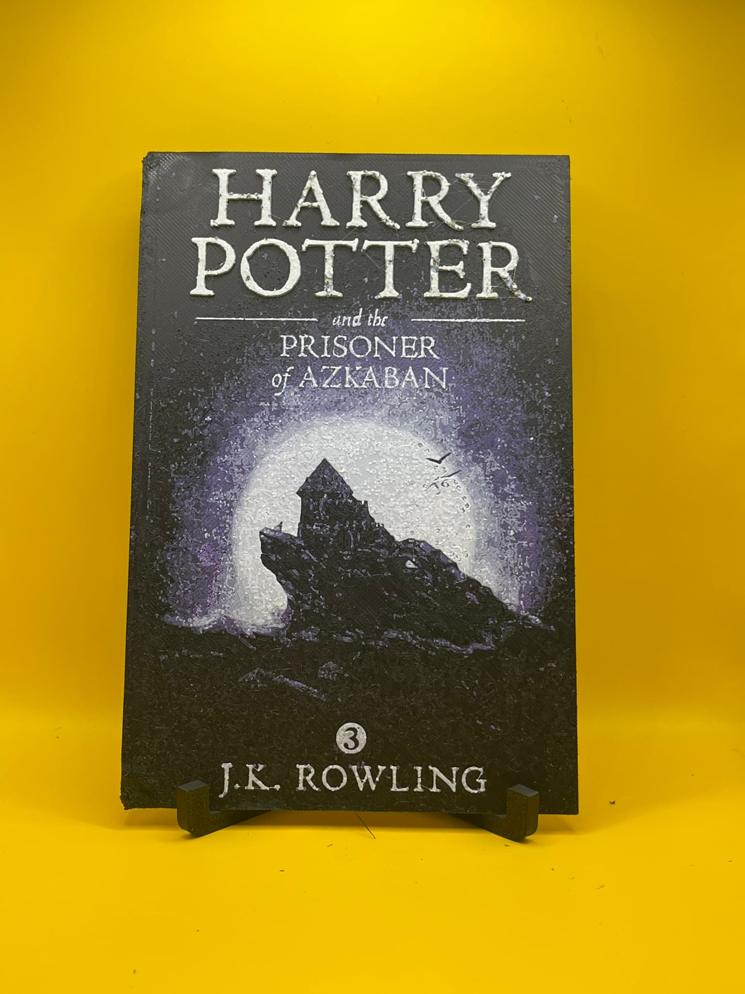 Harry Potter & The Prisoner of Azkaban HueForge Book Cover Fan Art Harry Potter & The Prisoner of Azkaban HueForge Book Cover Fan Art