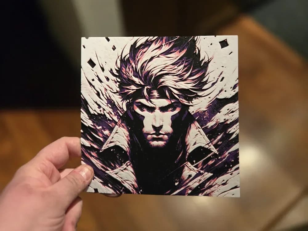 Graffiti Gambit Hueforge by 3Ree Printing HueForge model: Graffiti Gambit Hueforge by 3Ree Printing