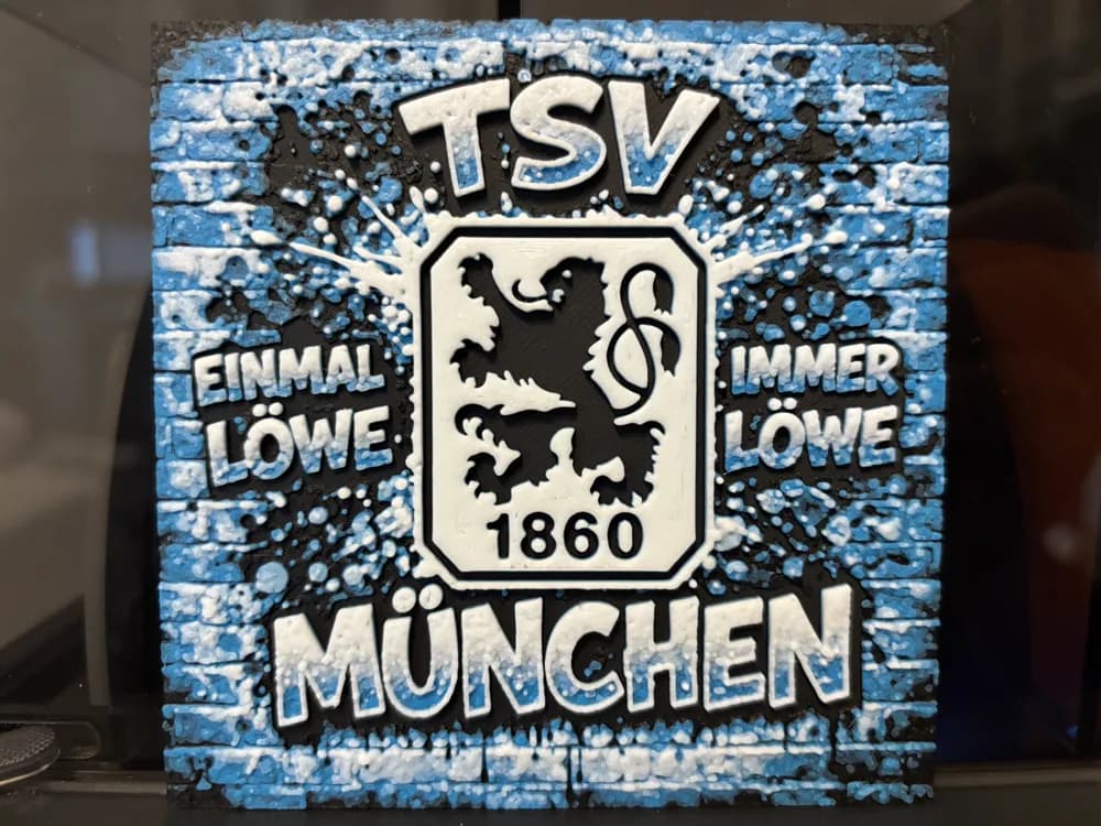 TSV 1860 München Graffiti Hueforge TSV 1860 München Graffiti Hueforge