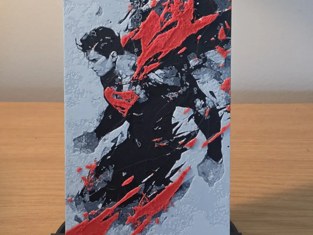 Hueforge - Superman - Superman 1 Hueforge - Superman - Superman 1