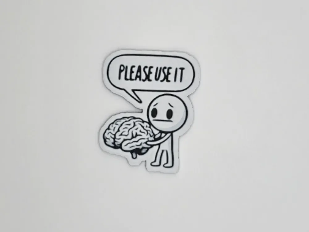 Sticker Please use it by Kactus Fpv HueForge model: Sticker Please use it by Kactus Fpv