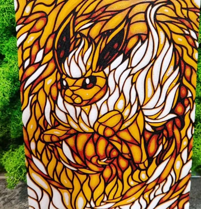 Eve Glass Art by Garuda3D HueForge model: Eve Glass Art by Garuda3D