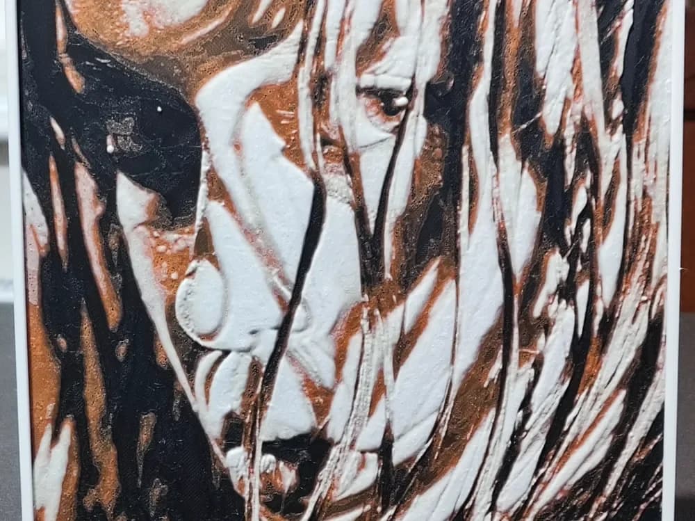 Summer Glau HueForge 4 Color by BoDad HueForge model: Summer Glau HueForge 4 Color by BoDad