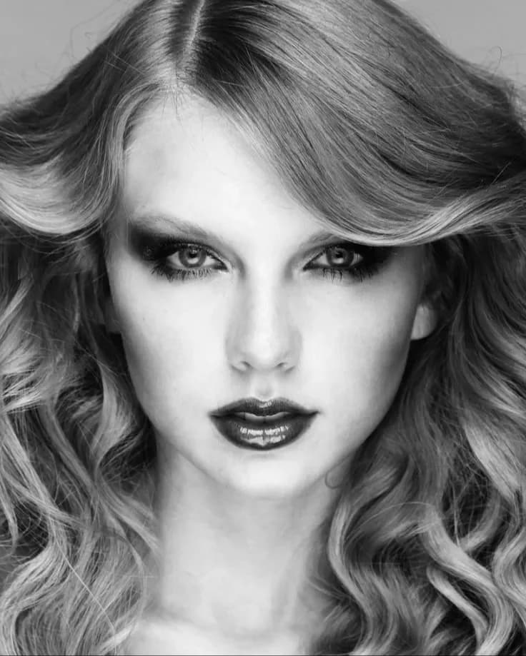 black and white Taylor swift by Morganja HueForge model: black and white Taylor swift by Morganja