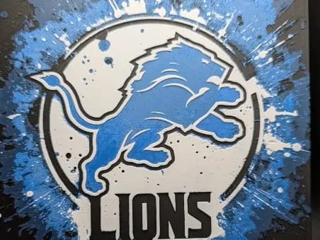 HueForge model: Lions Hueforge by the_bearded_jedi