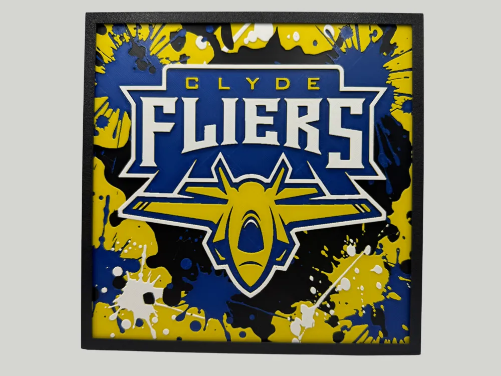 Clyde Fliers by Canadian Gamer HueForge model: Clyde Fliers by Canadian Gamer