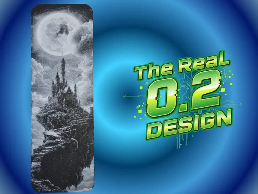Fantasy Castle Bookmark 0.2 and 0.4 by Atrus Design HueForge model: Fantasy Castle Bookmark 0.2 and 0.4 by Atrus Design