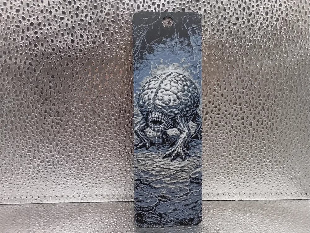 Intellect Devourer Bookmark – Hueforge by Borishotch Industries HueForge model: Intellect Devourer Bookmark – Hueforge by Borishotch Industries
